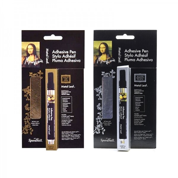 하비코,스피드볼 모나리자 Adhesive Pen 접착제 펜 10ml 금박지 은박지 세트