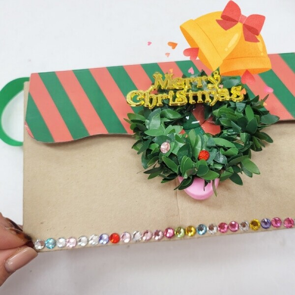 하비코,TD 크리스마스 선물 가방 꾸미기 - 1인세트 (2종 택 1)