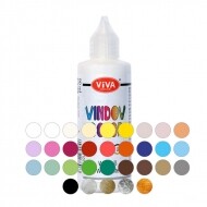 비바 글라스 데코 스티커 펜 90ml Viva Window Color